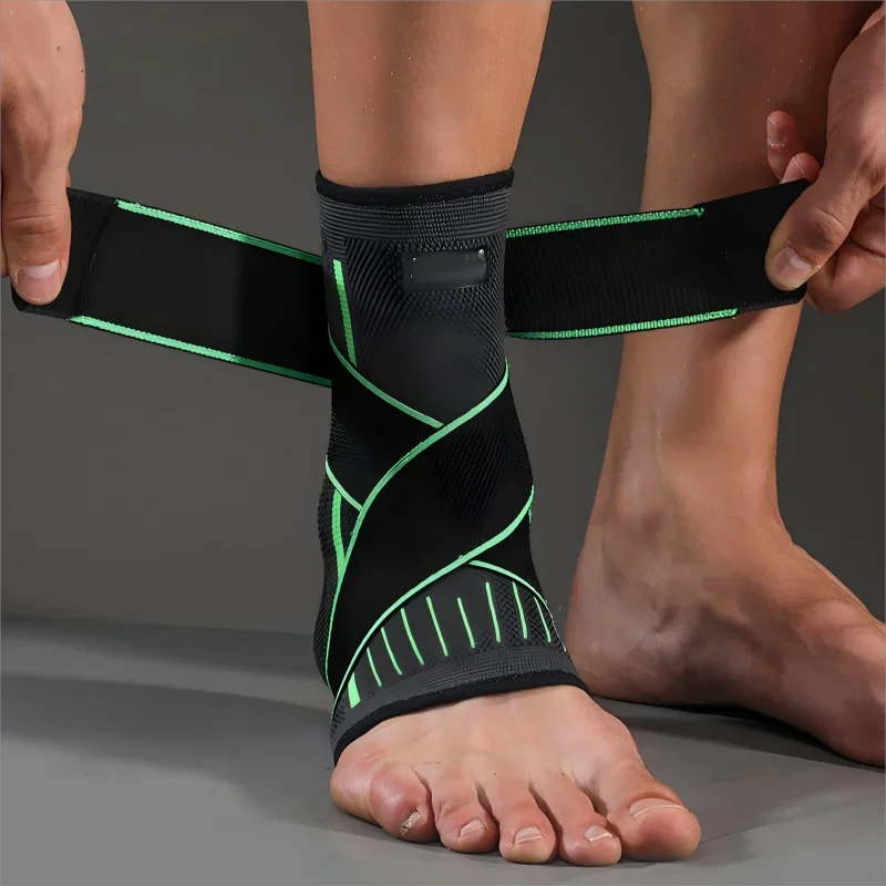 Adjustable Ankle Support Sleeve – Sports Wrap for Comfort & Stability