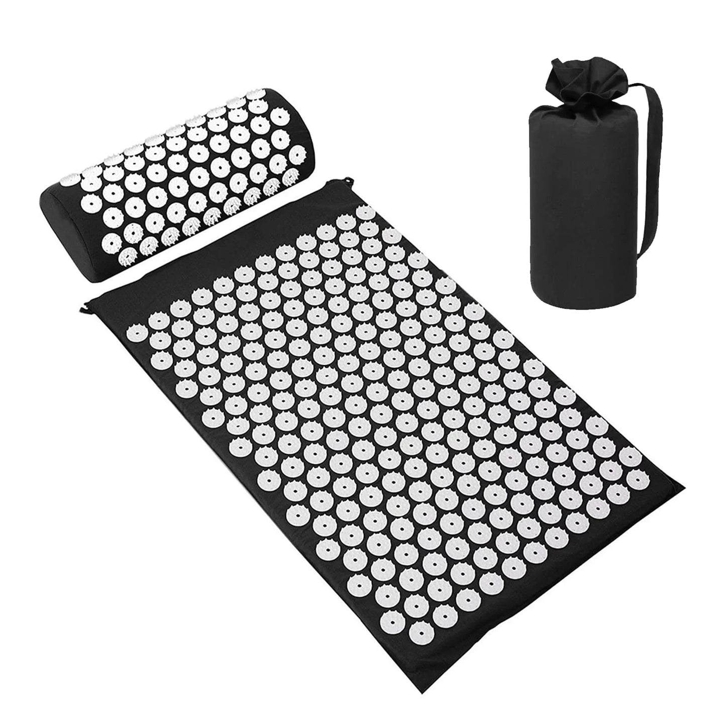 Acupressure Yoga Mat & Pillow Set – Muscle Relaxation and Stress Relief