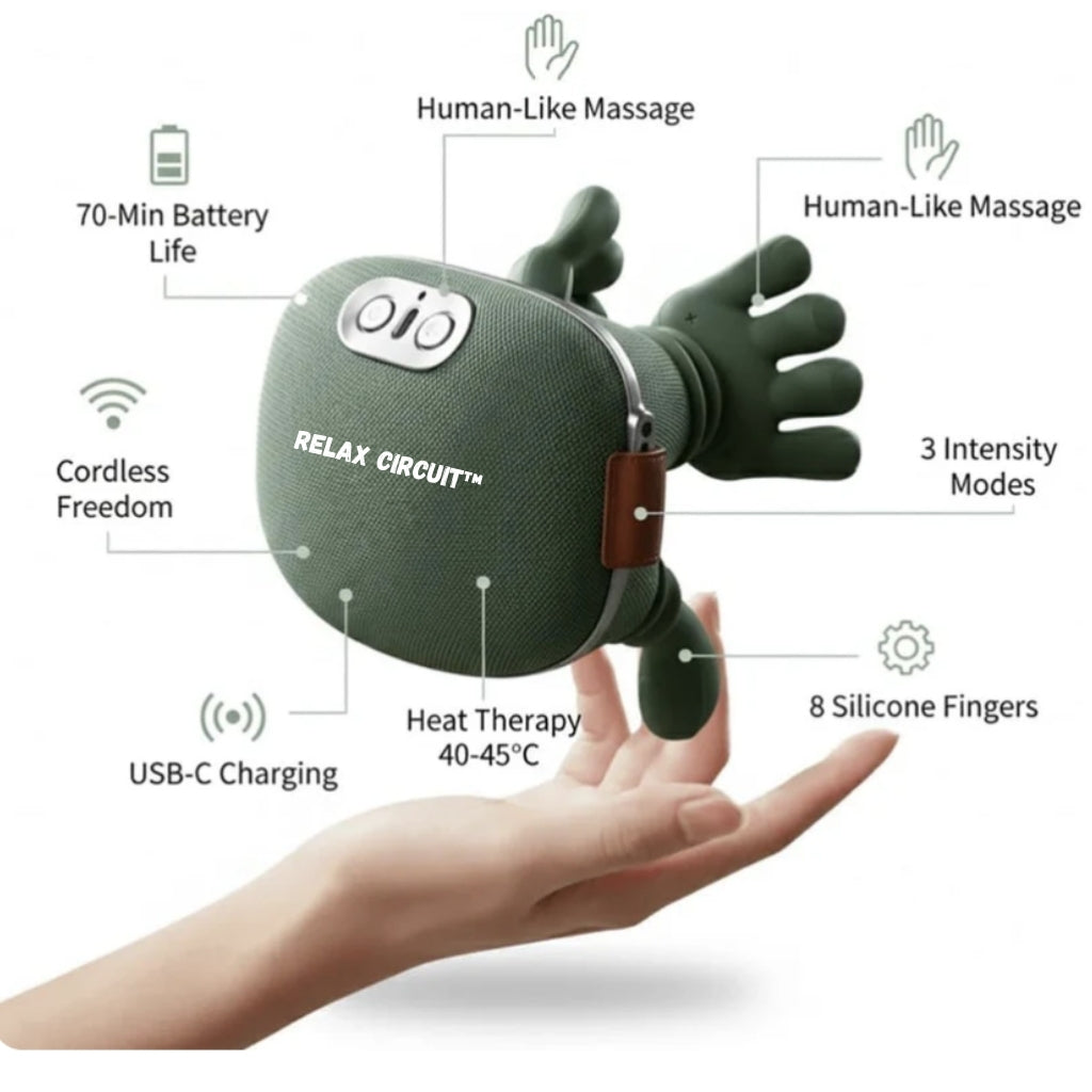 Relax Circuit™ Shiatsu Smart Neck Massager
