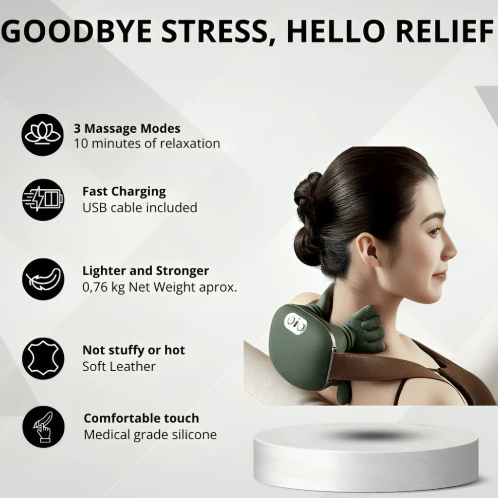 Relax Circuit™ Shiatsu Smart Neck Massager
