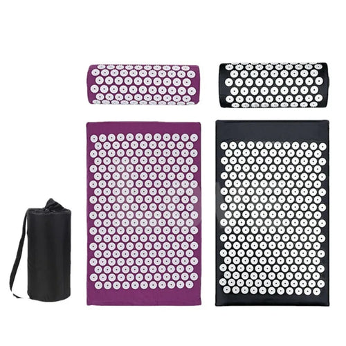 Acupressure Yoga Mat & Pillow Set – Muscle Relaxation and Stress Relief