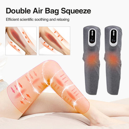 Air Compression Leg Massager with Heat – Relaxation & Recovery