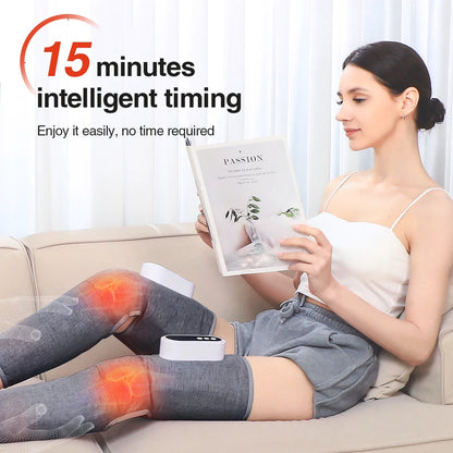 Air Compression Leg Massager with Heat – Relaxation & Recovery