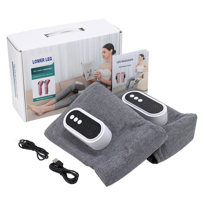Air Compression Leg Massager with Heat – Relaxation & Recovery