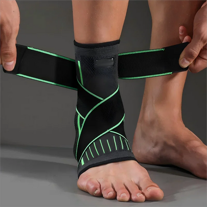 Adjustable Ankle Support Sleeve – Sports Wrap for Comfort & Stability