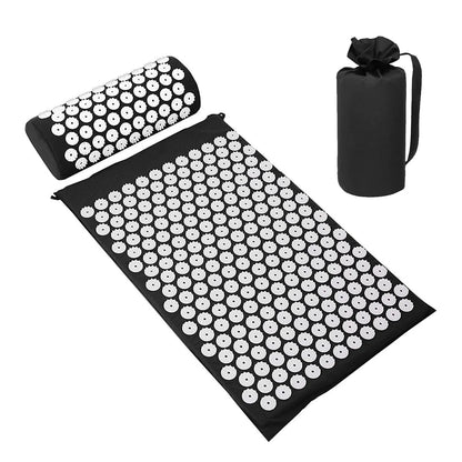 Acupressure Yoga Mat & Pillow Set – Muscle Relaxation and Stress Relief