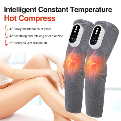 Air Compression Leg Massager with Heat – Relaxation & Recovery