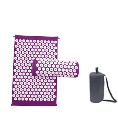 Acupressure Yoga Mat & Pillow Set – Muscle Relaxation and Stress Relief