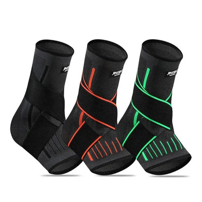 Adjustable Ankle Support Sleeve – Sports Wrap for Comfort & Stability