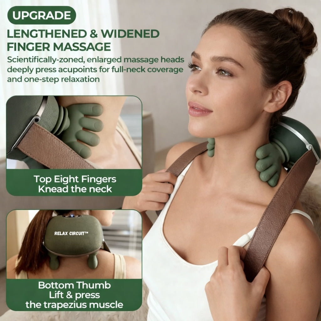 Relax Circuit™ Shiatsu Smart Neck Massager